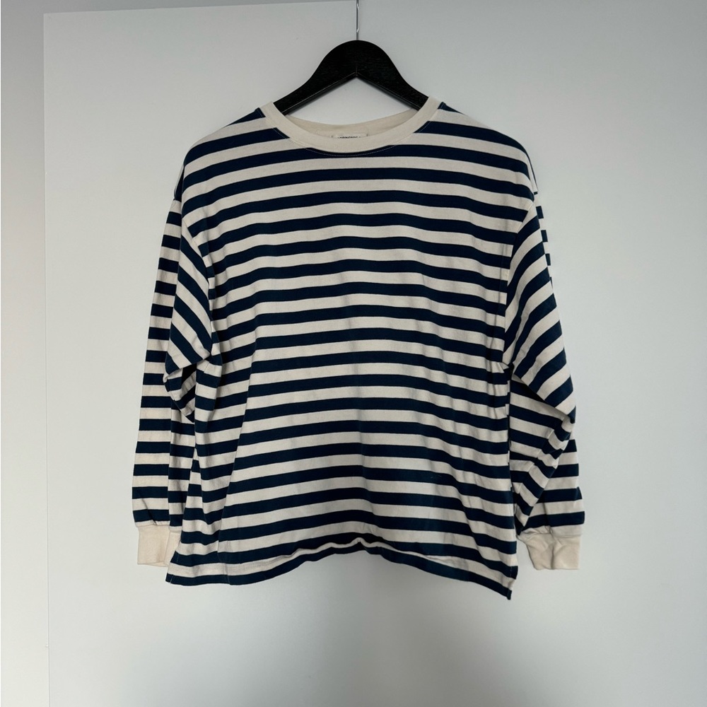 Loring&Re-I Striped Long Sleeve T-Shirt